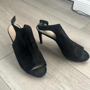 Via Spiga Velvet Heels- Size 9.5
